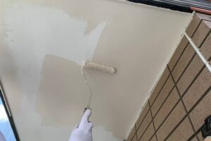 軒裏の塗装